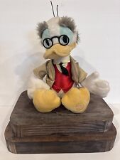 Disney Store Exclusive Professor Ludwig Von Drake Duck Tales Plush Read picture