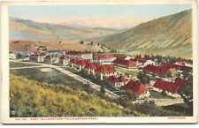 Fort Yellowstone-Yellowstone Park-Haynes No. 184-Vintage Postcard picture