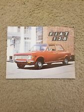 Vintage FIAT 128 Original Dealer's Brochure Literature picture