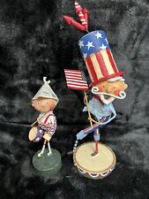 Lori Mitchell Patriotic Drummer Boy & Bandstand Sam Perfect Condition Great 4th picture