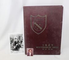 Vintage 1962 US Navy Military USS Allen M Sumner Cruise Book + 2 Matching Photos picture
