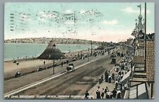 Boulevard Showing Beachmont Revere Beach Mass Divided Back Vintage Postcard 1908 picture