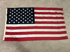 Vintage Nylon 50 Star American US Flag 59