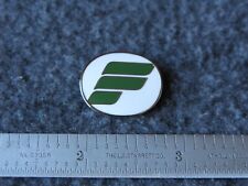 FRONTIER AIRLINES CURRENT GREEN F STYLE LOGO PIN. picture