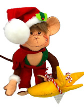 Annalee Christmas Monkey w/ Banana Sack Of Presents Christmas 12