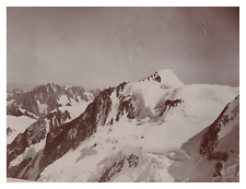 France, Cabane Vallot, Mont Maudit, Vintage Print, circa 1900 Vintage Print pri picture