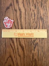 Rare Vintage Piggly Wiggly Magnet & Mini Ruler Promos Grocery Food Store Pig picture