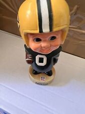 1975 Vintage GREEN BAY PACKERS NFL FOOTBALL BOBBLEHEAD NODDER RETRO HIDING BALL picture