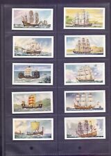 Swettenhams set of 25 Evolution of of The Royal Navy 1957 all scanned CA1 picture