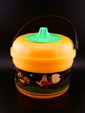 Vintage 1999 McDonalds Halloween Trick or Treat Boo Bucket with Cookie Cutter picture