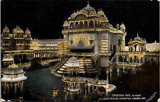 Postcard Congress Hall by Night Japan British Exhibition, London 1910 picture