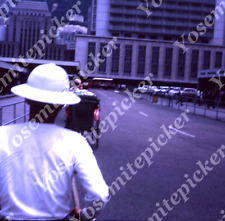 Sl65  Original slide 1960's ? Hong Kong street scene skyline 294a picture