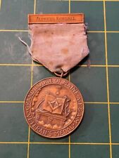 Vintage 1935 Masonic Grand Lodge Of Maine Medal 50 Years Service 01-320 picture