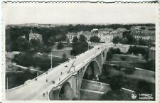 Luxembourg City Ville - Adolfbrucke old uncommon view real photo postcard  picture