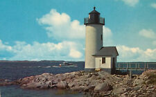 Postcard Annisquam Massachusetts Annisquam Lighthouse ~ Cape Ann Ipswich Bay picture