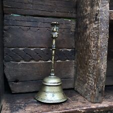 Handcrafted Temple Bell - Hindu Religious Temple Hand Bell picture