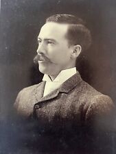 Cabinet Photo A Handsome Mustache Man - Victorian Fashion - Gay Interest picture
