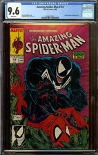 Amazing Spider-Man #316 CGC 9.6 WHITE Classic Todd McFarlane Venom Cover 1989 picture
