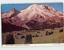 Postcard Mount Rainier National Park Washington USA picture