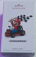 Hallmark 2018 Mario Kart Nintendo Christmas Keepsake Ornament Checkered Flag NEW picture