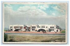 El Navajo New Santa Fe Hotel & Station Gallup New Mexico NM Postcard Fred Harvey picture