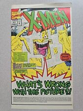 X-MEN HALLOWEEN SPECIAL EDITION #1 1993 PROMO MARVEL HTF SLOTT picture