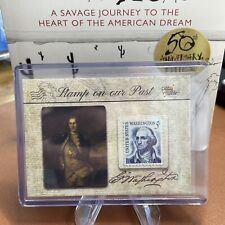 Pieces Of The Past 2018 The Bar George Washington Stamp Relic 🔥🇺🇸 picture