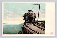Postcard Circular Bridge Mt Lowe Railway California, Antique C17 picture