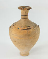 Antique Ancient Early Roman Greek Etruscan Miniature Pottery Vase Vessel picture