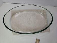 Vintage PYREX Clear Oval Baking Casserole Dish 346 R  13.5