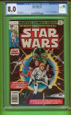 STAR WARS #1 CGC 8.0 JULY 1977 Part 1 of New Hope movie adaptation 24-590 picture