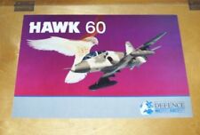 BAe DEFENCE MILITARY AIRCRAFT HAWK 60 TRAINER DESCRIPTION CARD  1992 CO.244.0692 picture