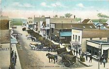 Crookston MN~Walker Horse-Drawn Wagons~Hurst Hotel~St Vincent-St Paul RPO Clean picture