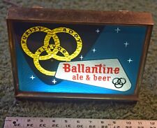 Working Vintage Ballantine Ale & Beer advertising sign picture