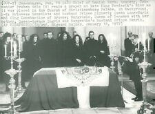 Fredrik IX of Denmark's funeral in Christiansbo... - Vintage Photograph 1290556 picture