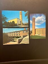 First Christian Church Columbus Indiana 3 views lot of 3 postcards picture