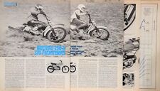 1977 Bultaco 250 & 370 Frontera 9pg Test Article picture