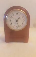 Vtg Firestone Farm Tires Wooden Advertising Clock Works Made In USA picture