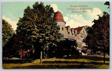Postcard Hoover Cottage, University Of Wooster, Wooster Ohio Unposted picture