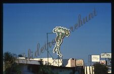 Los Angeles Antonios Pizzeria Roadside Sign 35mm Slide 1980s California Pizza picture