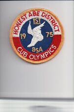 1975 Honest Abe District Cub Olympics patch picture