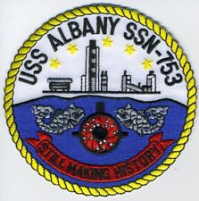 USS Albany SSN 753 - 4 inch EonT, Submarine Patch BCP C5537 picture
