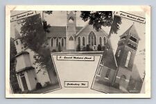 Gaithersburg Maryland Episcopal Church, Epworth & Grace Methodist Postcard picture