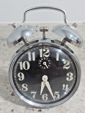 Clean Vintage Westclox wind up Alarm Clock Made in Brasil picture