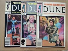Dune 1-3 Marvel Comics 1984 Bill Sinkiewicz FN To FN/VF Lot Adaptation  picture