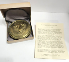 THE OLD TREATY SEAL OF THE UNITED STATES SILVER GILT SKIPPET METROPOLITAN 1950 picture