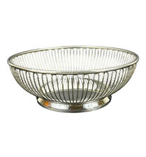 Alessi International Stainless Wire Basket Bowl 4025 Made in Italy EUC picture