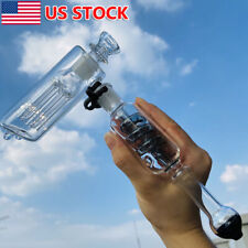 1x Freeze Pipes Coil Bubbler Glass Bongs Percolator Filter Hookah attachment US picture