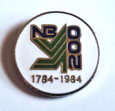 Vintage 1784 - 1984 NEW BRUNSWICK 200 Years LAPEL PIN - New Brunswick, Canada picture