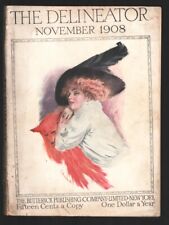 Delineator11/1908-Pulp fiction-Fashion illustrations-Classic ads-Cream of Whe... picture